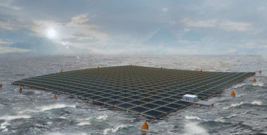 Солнечная электростанция на воде