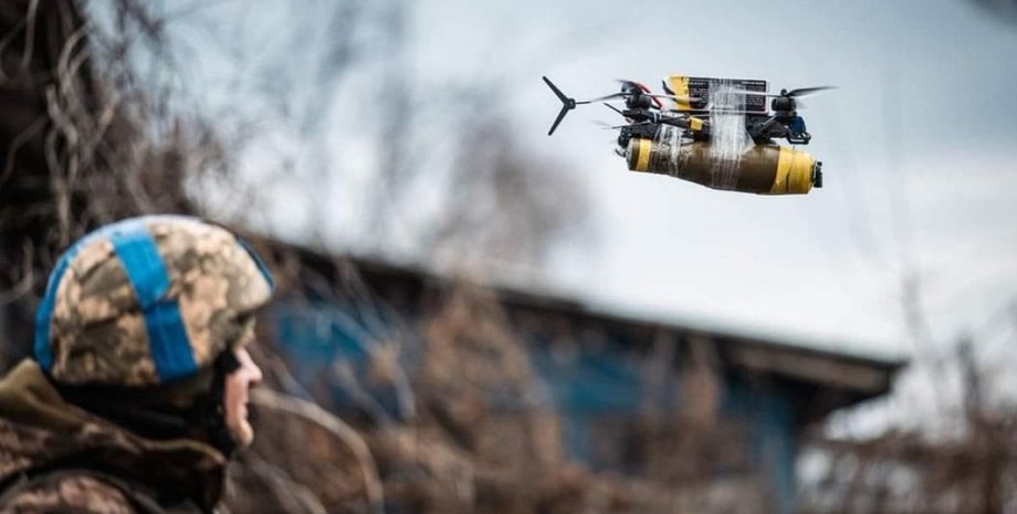 Украинский FPV-дрон