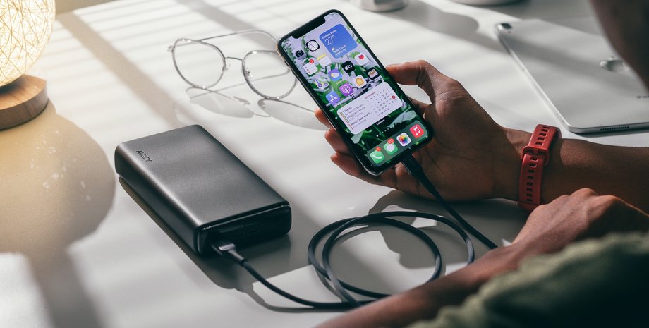 смартфон зарядка аккумулятор