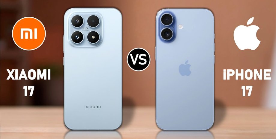 Xiaomi 17 против iPhone 17 сравнение батарей тест автономности